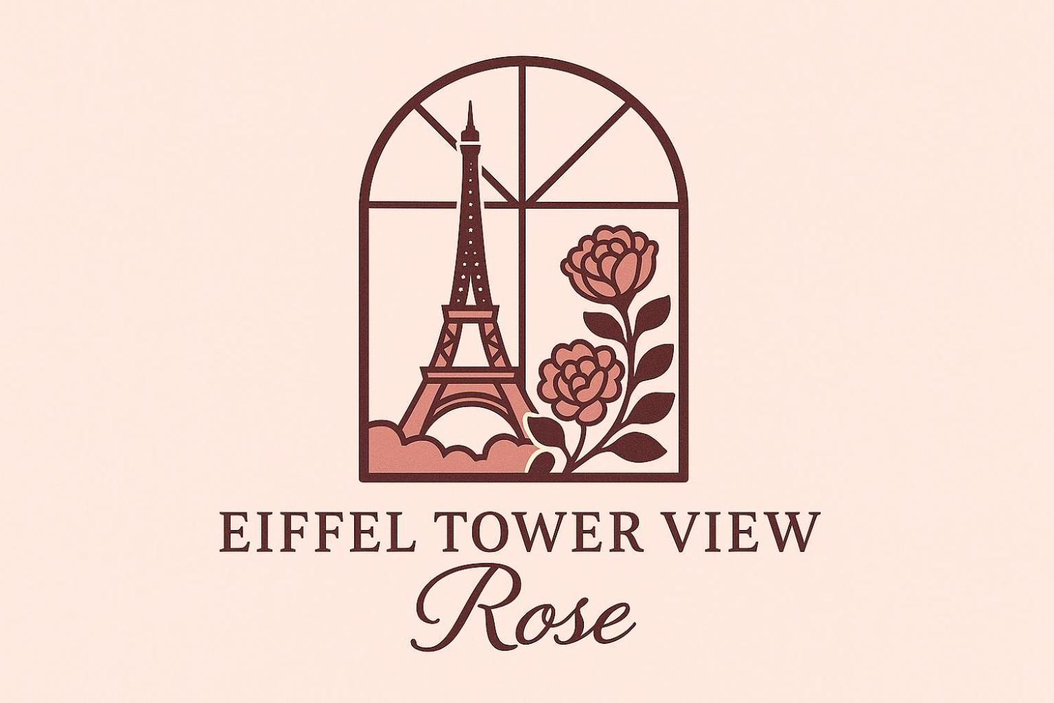 Eiffel Tower View Rose, #2 * Paris